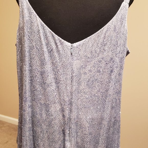 Alex Evenings Light Blue sparkly dress - Picture 7 of 12